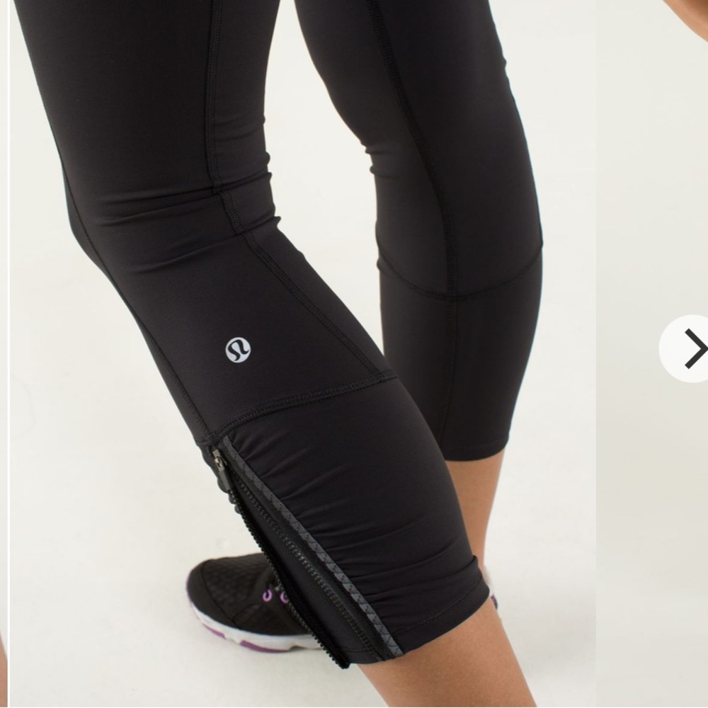 Lululemon Runday Crop size 6 - Picture 4 of 11
